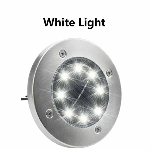 Solar Pathway Lights – Outdoor Garden Decking & Buried Ground Lights (4 or 8 Pack)