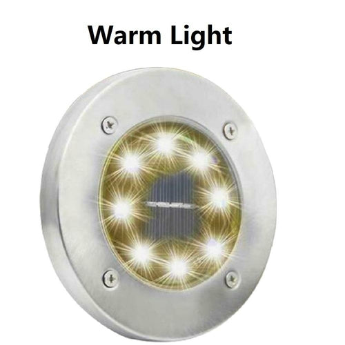 Solar Pathway Lights – Outdoor Garden Decking & Buried Ground Lights (4 or 8 Pack)