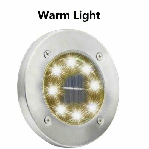Solar Pathway Lights – Outdoor Garden Decking & Buried Ground Lights (4 or 8 Pack)